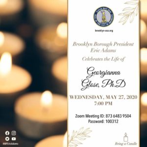 celebrate life of Dr. Georgianna Glose