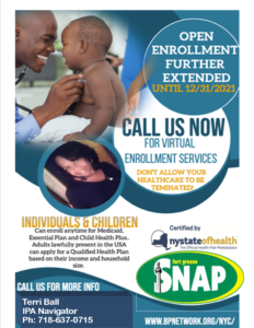 Health Care Open Enrollment @ Fort Greene Snap